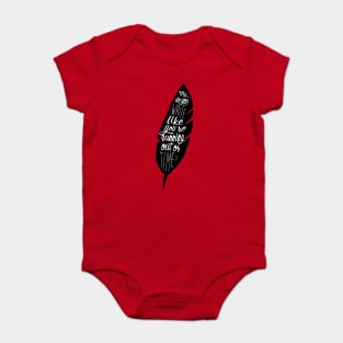 Like You're Running Out of Time Baby Bodysuit